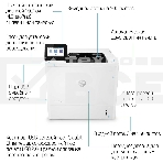 Принтер лазерный HP LaserJet Enterprise M611dn (7PS84A), A4, ч/б, печ. до 61 стр/мин., 1200 x 1200 dpi, USB, RJ-45, фото13