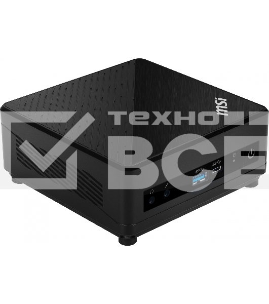 Неттоп/платформа MSI Cubi 5 12M-067BRU i5 1235U (1.3) Iris Xe noOS GbitEth WiFi BT 65W черный (936-B0A811-067)