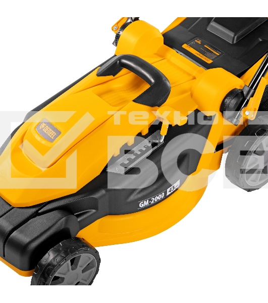 Газонокосилка Denzel электрическая GM-2000, 2000 Вт 96618