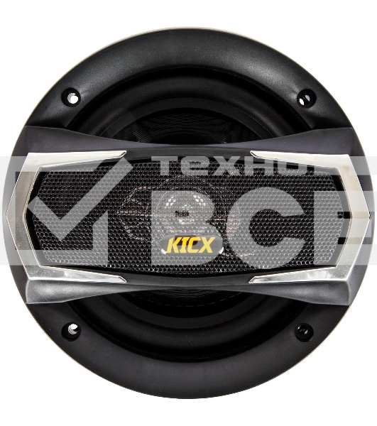 Колонки автомобильные Kicx JM-165 130Вт 89дБ 4Ом 16.5 см (6 1/2 дюйм) (ком.: 2 кол.) коаксиальные трехполосные