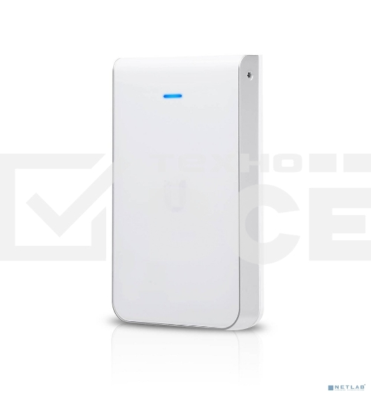 Точка доступа  UBIQUITI UAP-IW-HD UniFi AP In-Wall HD Точка доступа 2.4+5 ГГц, ac Wave2, 4х4 MU-MIMO, 5х 1G RJ45, 802.3at/af