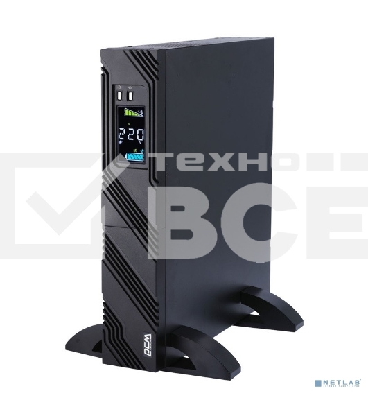 Источник бесперебойного питания Powercom Smart King Pro+ SPR-2000 LCD 1600Вт 2000ВА черный