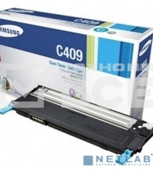 Картридж лазерный Samsung CLT-C409S/ SU007A голубой для Samsung CLP-310/315/CLX-3170FN (1000стр.)
