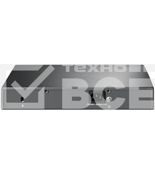 Коммутатор TP-Link JetStream 10-Port Gigabit Smart Switch with 8-Port PoE+, 8× Gigabit PoE+ Ports, 2× Gigabit SFP Slots, 802.3at/af, 150 W PoE Power, 1U 13-inch Rack-mountable Steel CaseIntegration with Omada SDN Controller, 802.1Q VLAN, STP/RSTP/MSTP, IG