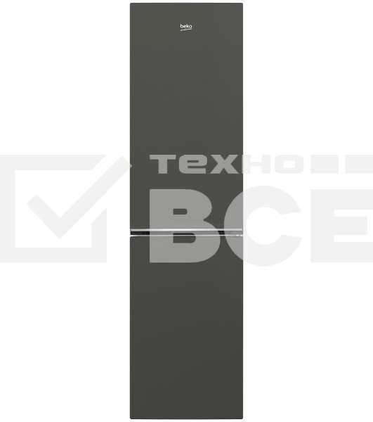 Холодильник Beko B1RCSK332G темно-серый двухкамерный 213/118л  морозилка снизу