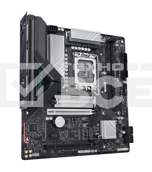 Материнская плата Gigabyte B860M EAGLE, LGA 1851, Intel B860, 2xDDR5, 4xSATA, 2xM.2, 1xPCI-E 5.0 x16, 1xPCI-E 4.0 x4, 1xHDMI, 1xDP, 1x 2.5Gb LAN, 3xUSB-A 3.2 Gen 1, 3xUSB-A 2.0, 3x3.5 мм, 7.1, Micro-ATX