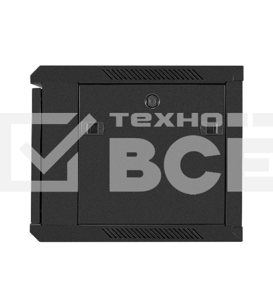 Шкаф телекоммуникационный 19' настенный 6U ExeGate EC-WM-6U.450.G.BLACK (19', 6U, 600x450x370 мм (ШхГхВ), передняя дверь закаленное стекло, съемные боковые панели, пыле- и влагозащита IP23, черный RAL 9004)