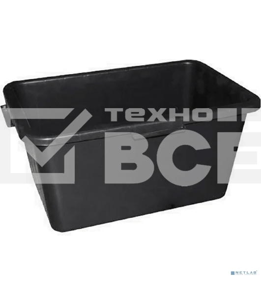 Таз строительный прямоугольный Rexant пластмассовый 60л