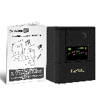 Источник бесперебойного питания ExeGate Smart LB-2200.LCD.AVR.8C13 (2200VA/1300W, цветной LCD, AVR, 8*C13, батарея 12V 9Ah - 2 шт., металлический корпус, Black), фото9