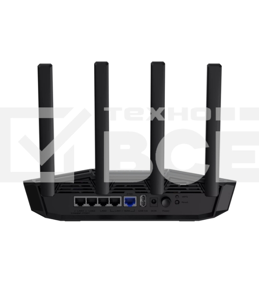 Роутер беспроводной Asus TUF-BE3600 BE3600 100/1000/2500BASE-T черный