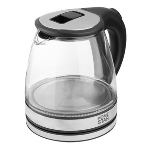 Чайник электрический Homestar HS-1052 1,2 л, стекло/пластик черный, фото8