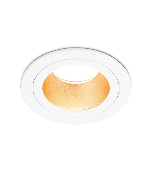 Встраиваемый точечный светильник Ambrella light TN102823 WH/GD белый/золото GU5.3 D92*50