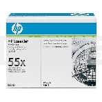 Картридж лазерный HP CE255X черный для LaserJet P3015/P3015d/P3015dn/P3015x 12500 стр., фото 1