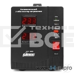 Стабилизатор напряжения Powerman AVS 1500D Black (220В±8% 1500ВА,12А,КПД 98%,циф. индикация вх./вых.), фото5