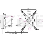Кронштейн для телевизора Arm Media LCD-900 черный 22