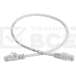Патч-корд кат.5е UTP 2м сер. GENERICA ITK PC01-C5EU-2M-G, фото 1