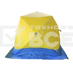 Палатка рыбака СТЭК КУБ 3 трехслойная LONG дышащая, фото5