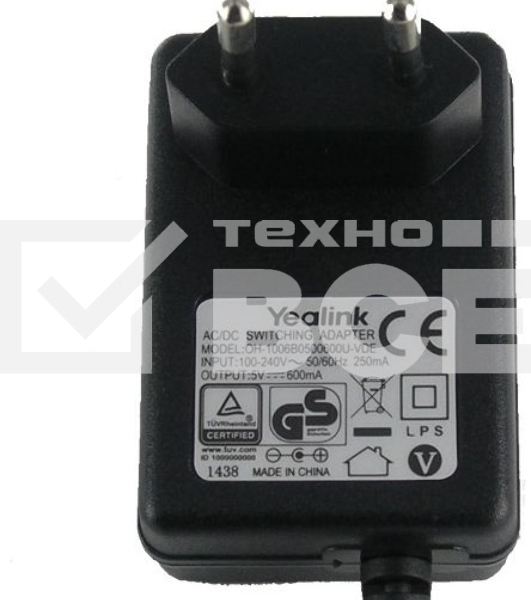 Блок питания 5VDC 600MA 5VDC.600MA YEALINK