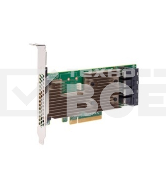 Контроллер SAS 9305-16i SGL (05-25703-00) PCI-E 3.0 x8, 16port int 12Gb/s, SAS/SATA HBA