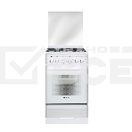 Плита газовая Gefest ПГ 5300-02 0040 белый, конфорок 4 шт, духовка 52 л, 50 см x 85 см x 58.5 см, фото2