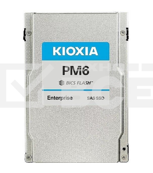Накопитель SSD Kioxia PM6-R, 7.68Tb, SAS 24Gbit/s, 2.5