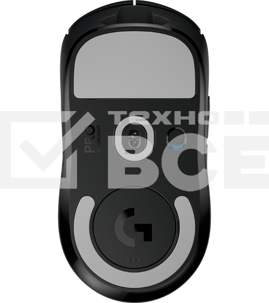 Мышь беспроводная Logitech G PRO X SUPERLIGHT черный, 25600 dpi, радиоканал, USB, кнопки - 5