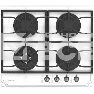 Газовая стеклянная варочная панель HGG 6911 CTRW