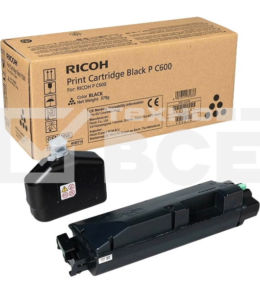 Тонер Ricoh тип P C600 черный