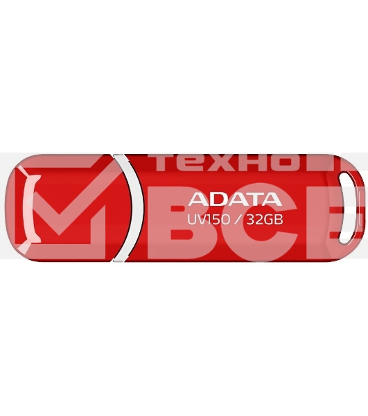 Флэш диск ADATA Flash Drive 32Gb UV150 AUV150-32G-RRD {USB3.0, Red}