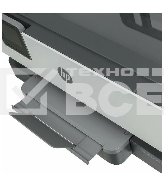 МФУ струйный HP OfficeJet 8023 (1KR64B), A4, цвтной, печ. до 20 стр/мин. (ч/б), до 10 стр/мин. (цвет), скан. до 8 стр/мин. (ч/б) 3.5 стр/мин. (цвет), 1200 x 1200 dpi, USB, RJ-45, Wi-Fi, Air Print