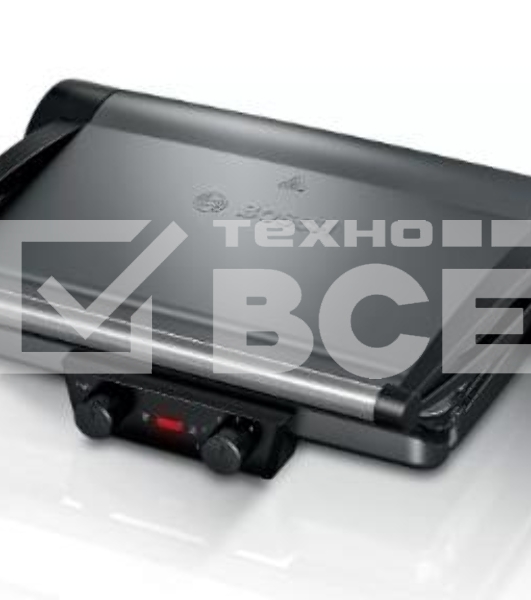 Электрогриль Bosch TCG4215 серебристый/черный