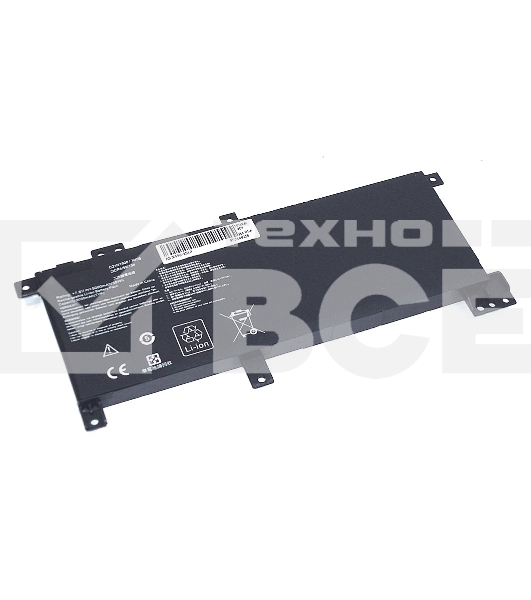 Аккумуляторная батарея для ноутбука Asus X456 7.6V 38Wh OEM черный
