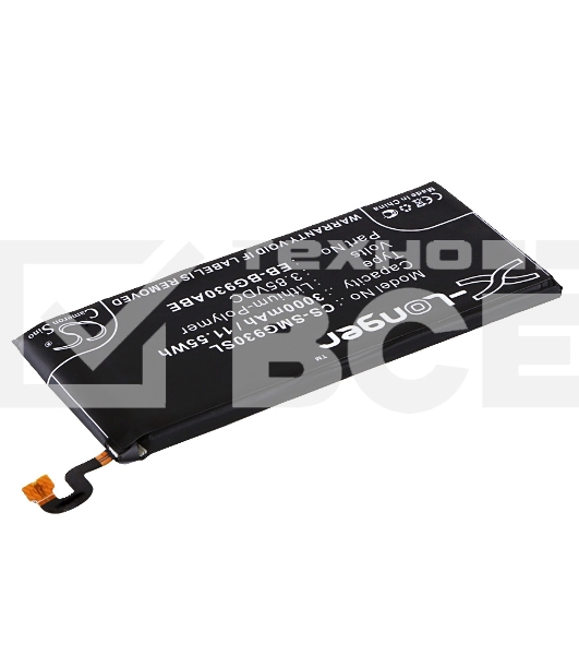 Аккумулятор CS-SMG930SL EB-BG930ABE для Samsung Galaxy S7 SM-G930F 3.85V, 3000mAh, 11.55Wh