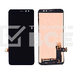 Дисплей для Samsung Galaxy A8 (2018) SM-A530F в сборе с тачскрином (TFT) черный, фото2