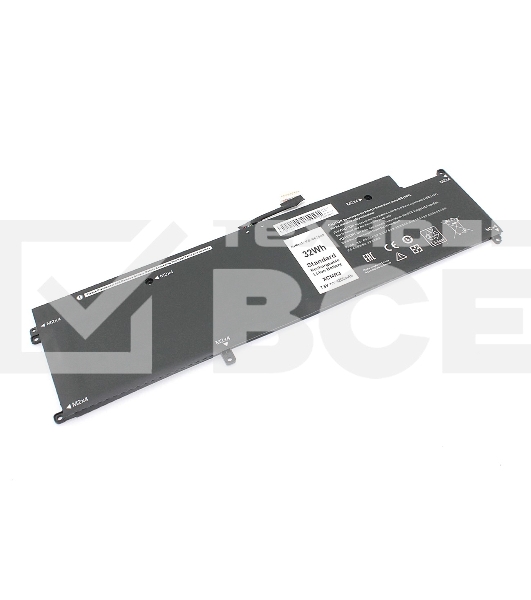 Аккумуляторная батарея для ноутбука Dell Latitude 13 7370 7.6V 4200mAh OEM