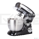 Миксер стационарный Endever Sigma-18, 1000 Вт., планетарный, многофункциональный, стальная чаша 4 л., регулировка скорости, черный, фото3