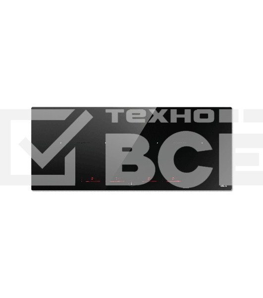 Индукционная варочная панель Elica, 87см, две Bridge zone, сенсорное управление, 9 уровней мощности, Booster, индикатор остаточного тепла, распознование посуды, пауза, подогрев, таймер, черный