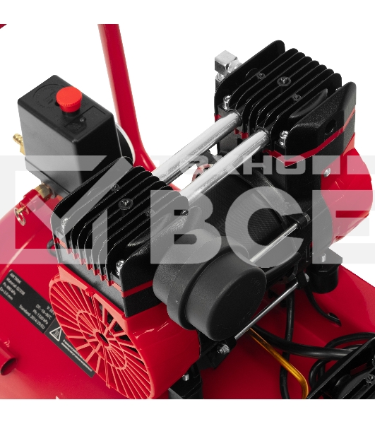 Компрессор безмасляный малошумный SPC 3000/50, 3000 Вт, ресивер 50 л, 520 л/мин MTX