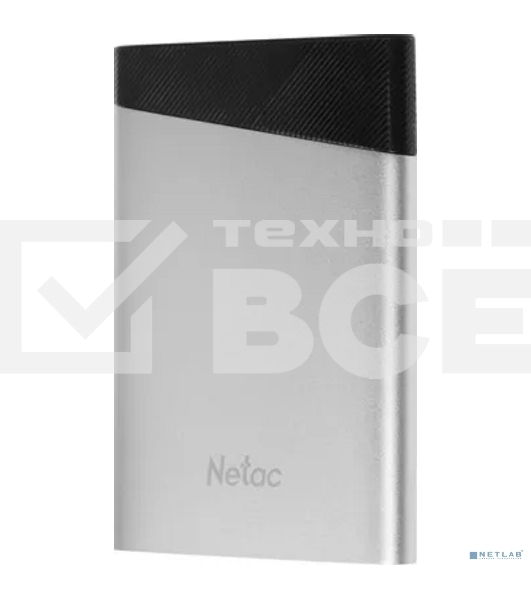Внешний SSD Netac Z6S 240Gb USB 3.2 Gen 2 Type-C External SSD, R/W up to 550MB/480Mb/s,with USB-C to USB-A cable and USB-A to USB-C adapter