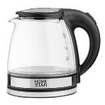 Чайник электрический Homestar HS-1052 1,2 л, стекло/пластик черный, фото7
