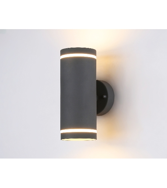 Светильник Ambrella light ST3332/2 GR серый IP54 GX53/2 max 15W 210*85*125