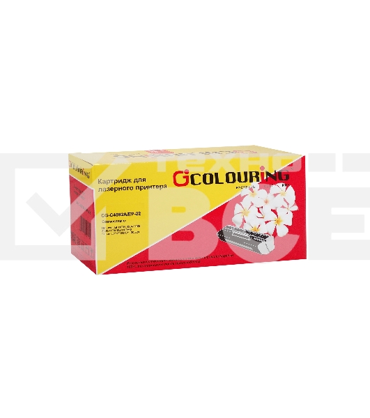 Картридж лазерный Colouring CG-C4092A/EP-22 черный (2500 копий) для принтеров HP LJ1100/1100A/3100/3200/1100ASE/1100AX/Canon LBP-800/810/1120/22X