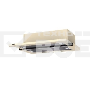 Вытяжка Krona Kamilla slim 600 ivory (1 мотор)