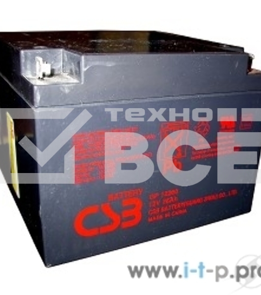 Батарея CSB GP-12260 (12V, 26Ah) для UPS клеммы F2