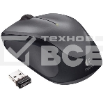 Мышь беспроводная Logitech M235 серый/черный, 1000 dpi, радиоканал, USB, кнопки - 3, фото 1
