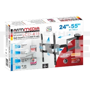 Кронштейн для телевизора Arm Media LCD-415 черный 24
