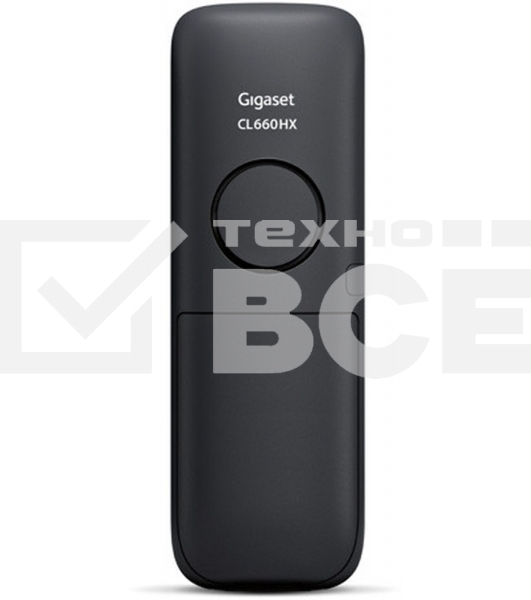 Дополнительная трубка Dect Gigaset CL660HX черный для CL660HX