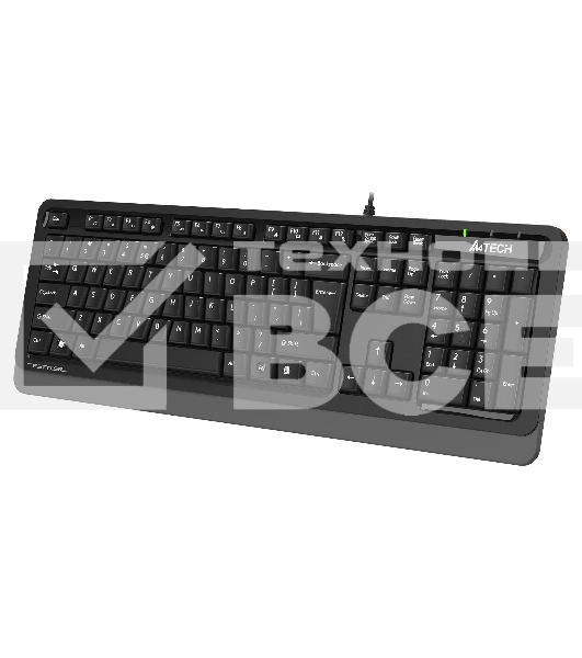 Клавиатура A4Tech Fstyler FKS10 проводная, USB, черный/серый