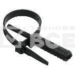 Хомут кабельный дюбельный ИЭК UHH80-7-150-50-K02-F ХД 7х150 полиамид черный (уп.50 шт), фото2