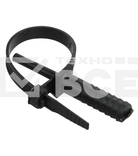 Хомут кабельный дюбельный ИЭК UHH80-7-150-50-K02-F ХД 7х150 полиамид черный (уп.50 шт)